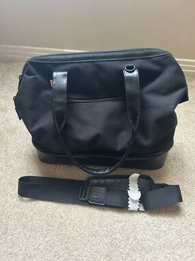 Black BEIS Mini Weekender Bag